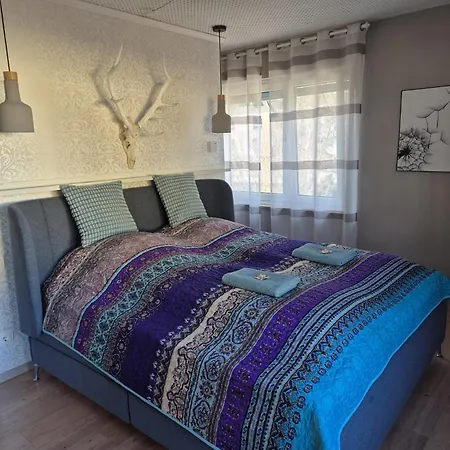 Anbindung In Den Nationalpark Eifel Fuer 6 Personen Und Max 2 Hunde Inklusive Terrasse * 施莱登